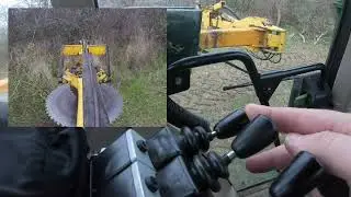 ELECTRONIC SPOOL VALVE CONVERSION ON A TRACTOR MOUNTED HEDGE CUTTER          (Hydrocut G-rahf)