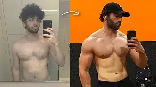 Natural Body Transformation (14-24) | Skinny Fat To Muscular | Gym Motivation