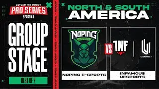 NoPing vs INF.UESPORTS Game 2 - BTS Pro Series 8 AM: Group Stage w/ Kmart & ET