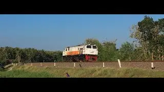 Kompilasi Keindahan Kereta Api di Daop 6 Yogyakarta
