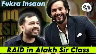 Raid ⁉️ Fukra Insaan in Alakh Sir Live Class 🤯 || @FukraInsaan x Alakh Sir || Physics Wallah 