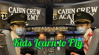 Kids learn to fly at Cabin Crew Academy | The Chuahs
