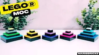 I Built Amazing Custom LEGO DOTS Pyramids!