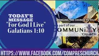 For God I Live, Galatians 1:10