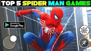 Top 5 Best Spider-Man Games Ever 🎮 | Playing & Review 😱🦸 #spidermangame #spiderman #games #virel 