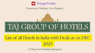 Taj Hotels India 2025 | Price, Location & Luxury Guide