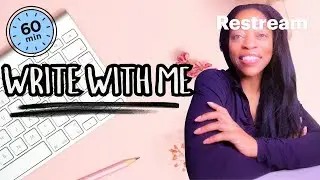 Write With Me | 1-Hour Writing Productivity Sprints | Monday Jan 5