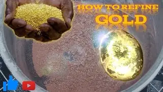 HOW TO REFINE GOLD|TUTORIAL|KING ALAHERO TV