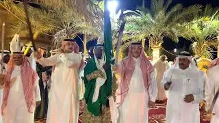 #عرضه ٥ حفل استقبال الشيخ محمد بركة ابن مبيريك لضيوفه الكرام من عدة قبائل