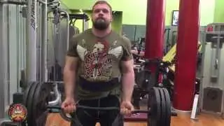 Kirill Sarychev, Biceps curl 292 lbs (132.5 kg) x 6 reps