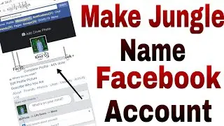 How to Make Jungle Name Facebook account With Proxy trick 2020 ( M.Y TRICKER )