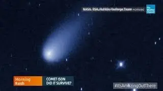 Тесное сближение кометы ISON с Солнцем