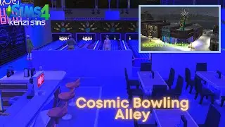 Sims 4 Bowling Alley No CC | Sims 4 Speed Build No CC
