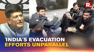 'Evacuating Every Indian': Union Minister Piyush Goyal Hails Operation Ganga In War-hit Ukraine
