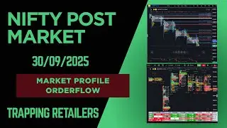 MARKET PROFILE AND ORDER FLOW🔥🔥🎯29/09/25 NIFTY POST MARKET ANALYSIS #trading #nifty #crypto