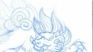 Foo Dog Sketch