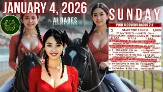 Прогнозы Кареры 🏇🏾| Воскресенье, 4 января 2026 г. | Philippine Jockey Club Inc. PJC Live