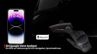2024 New XGP X1 Motorcycle Helmet Bluetooth Headset,Bluetooth 5.3, H