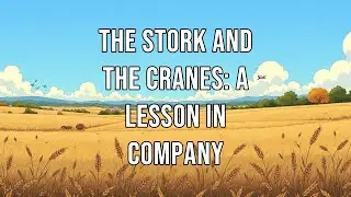 👨‍🌾🕊️ The Farmer and the Stork | Animated Fable for Kids