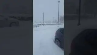 Snow in Gorebridge 😆