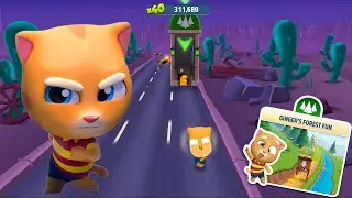 Talking Hank Unlocks Ginger&rsquo;s Forest Fun & runs in Las Vegas! - Berbicara Tom Gold Run
