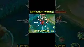 Argus Ultimate Tutorial #mlbb #tutorial