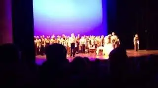Les Miserable finale- Cameron Kubly, Christopher Armellino, & Sarah Kate Smith