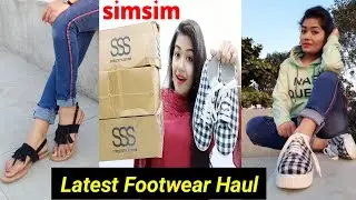 Latest Footwear Haul | Sim-Sim Casual Flats/ Shoes | Discount Code  | Krrish Sarkar