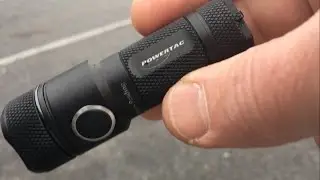 PowerTac E10R, фонарик на каждый день, 600 люмен | Заряжается через USB, помещается в ладони