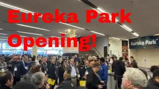 Explore CES 2024's Eureka Park Grand Opening Crowd  Conference Whispers walkabout