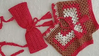 Conjunto de crochê INFANTIL - Shorts de crochê INFANTIL |MOÇA PRENDADA