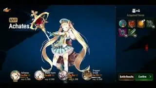 E7 | Achates is a beast! Ok or let a fight be ages long - fodder/hero leveling