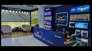 ICI Dulux paint experience store / ICI Dulux color store /  Dulux paint store