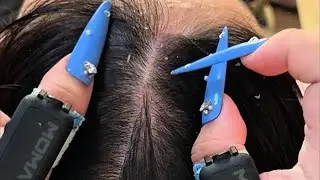 TT Scalp Care ASMR | Long Nails & Gentle Head Scratching (No Talking)