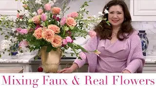 How to Mix Faux and Fresh Flowers Like a Pro Florist