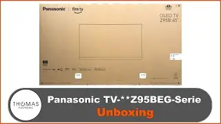 UNBOXING - Panasonic TV-65Z95BEG - Thomas Electronic Online Shop - OLED Z95BEG-Serie 2025