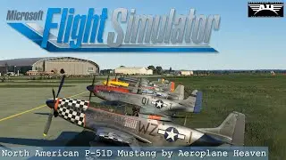 Microsoft Flight Simulator 2020 Aeroplane Heaven P-51D Mustang - A Beautifully Awesome  Warbird