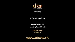 The Mission, Ennio Morricone, arr. for Concert Band by Stephen Roberts