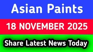 asian paints share latest news | asian paints share news | asian paints share news today
