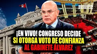 OCT 22 - Congreso define voto de confianza al gabinete del presidente Jos&eacute; Jer&iacute;