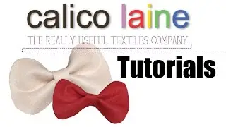 Felt clip on bow tutorial - Calico Laine