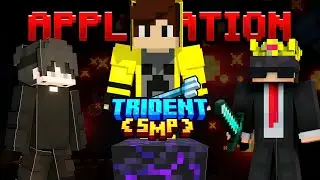 Best Application for Trident smp (application video ) @yashplays999  @Notpandaop 