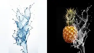 How to Remove Background From Water Splash in Gimp