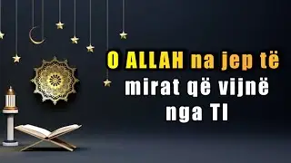 O ALLAH na dhuro shendet dhe te mira ne jete 🤲☝