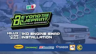 Hilux LN106 Build | Pt. 7 | 1KD Engine Swap INSTALLATION!