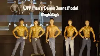 Wff Men Denim Jeans Model, Category and overall Winner Meghalya 2025