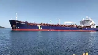 DOCKING of Mt HAFNIA PHOENIX at BANBAN port TAGANAAN 