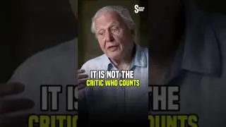 It Is Not The Critic Who Counts.#quotes #motivation
