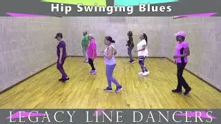 Hip Swinging Blues Line Dance