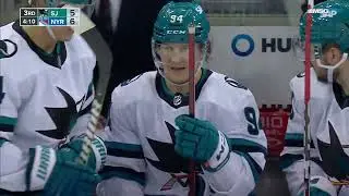 Alex Barabanov scores his first goal after injury vs Rangers (3 dec 2023)
